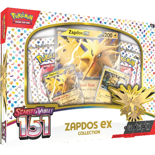 Pokemon - 151 Zapdos ex Collection