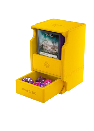 Gamegenic - Yellow Watchtower 100+ XL Convertible Deck Box