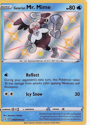 Galarian Mr. Mime SV020/SV122