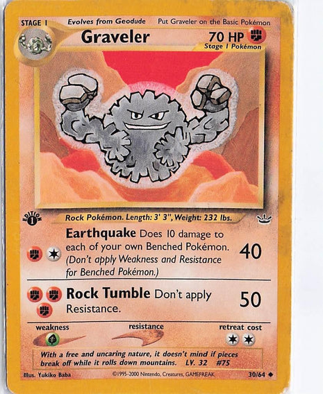Graveler 30/64 (1st)(D)