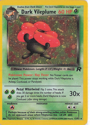 Dark Vileplume 13/82 (H)