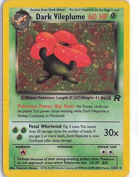 Dark Vileplume 13/82 (H)