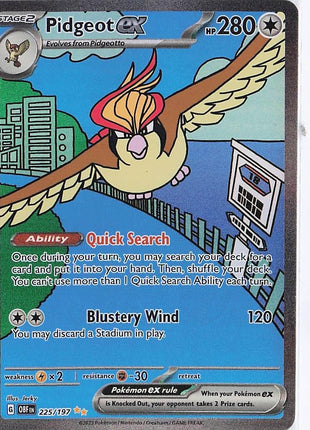 Pidgeot ex 225/197