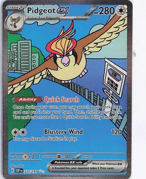Pidgeot ex 225/197