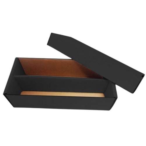 Cardboard Storage Box - 1600 Cards: Black