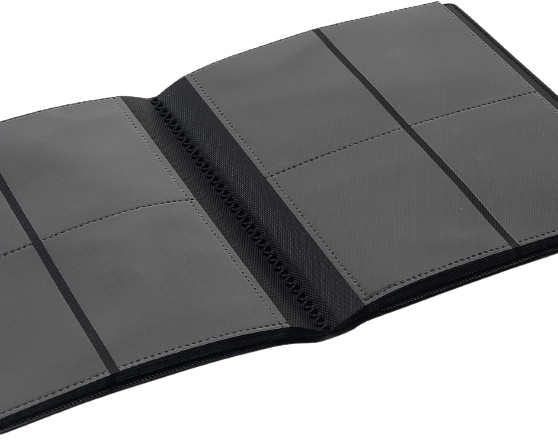 Vault X - Black 4 Pocket Strap Binder