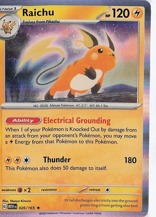 Raichu 026/165 (H)