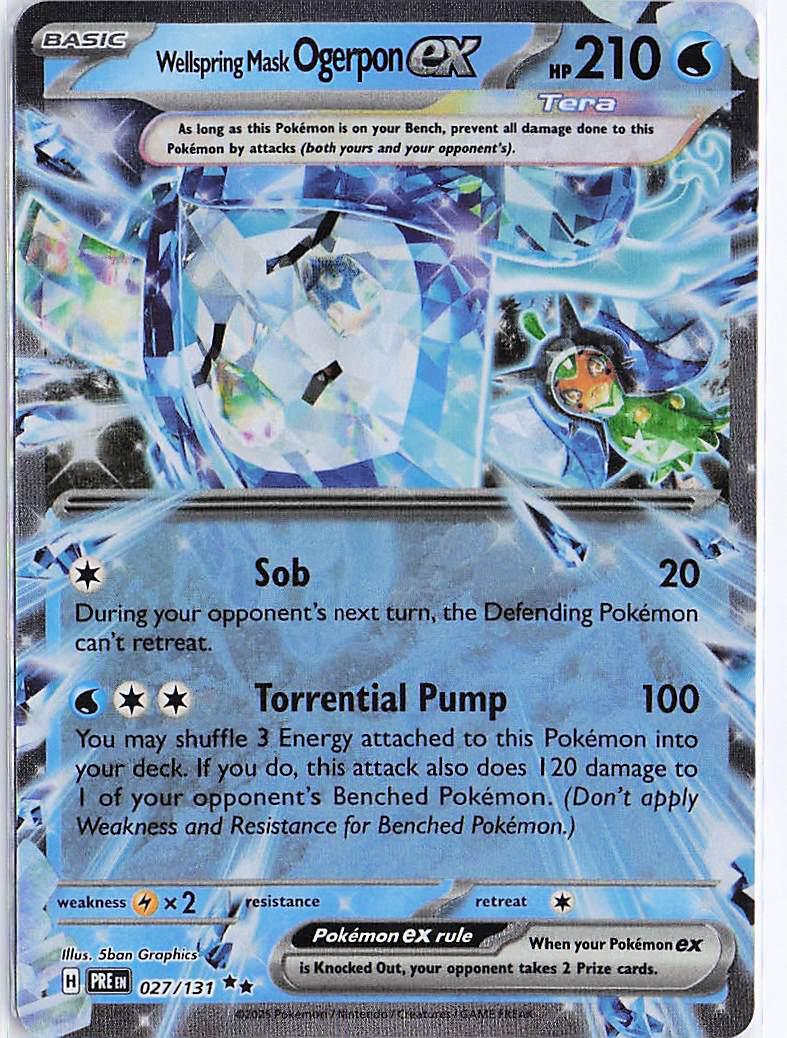 Wellspring Mask Ogerpon ex 027/131