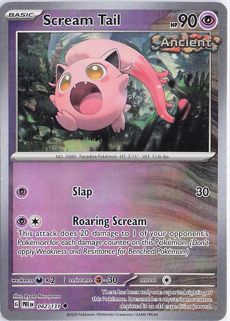 Scream Tail 042/131 (Pokeball)