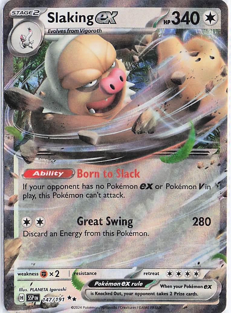 Slaking ex 147/191