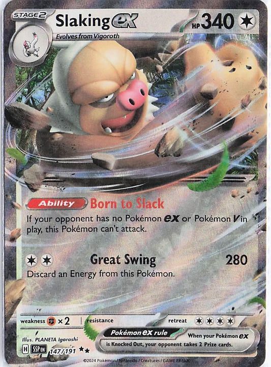 Slaking ex 147/191