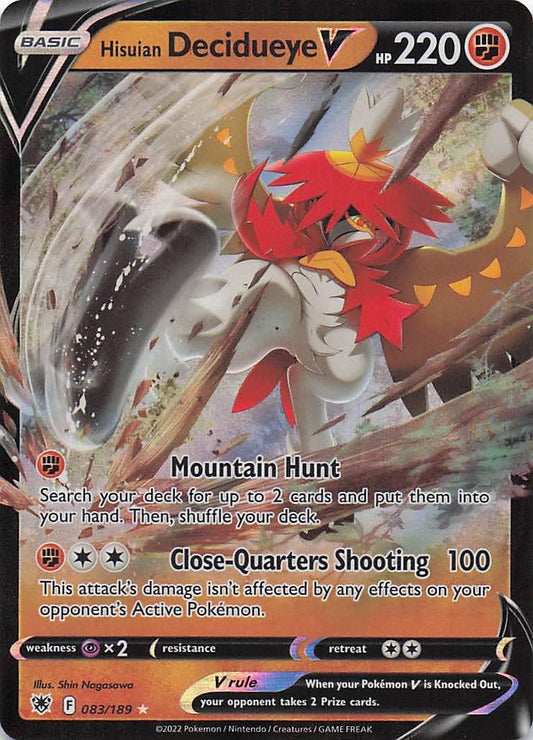 Hisuian Decidueye V 083/189