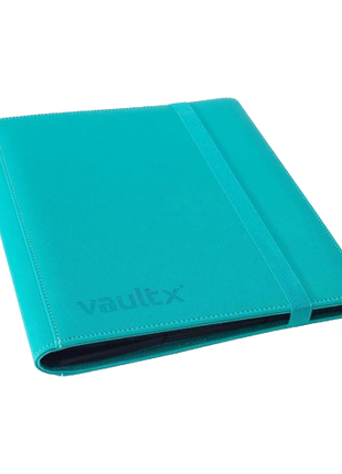 Vault X - Teal 9 Pocket Exo Tec Strap Binder