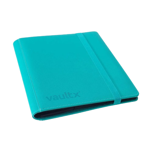 Vault X - Teal 9 Pocket Exo Tec Strap Binder