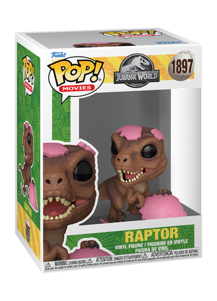 Jurassic Park - Raptor (Pink Egg) #1897 Funko Pop!