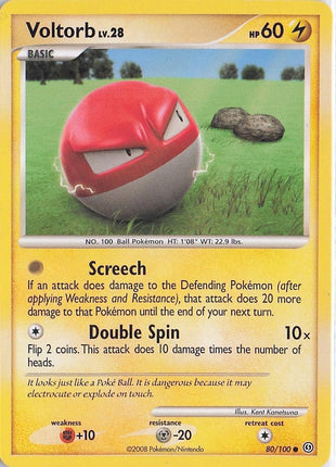Voltorb LV.28 80/100