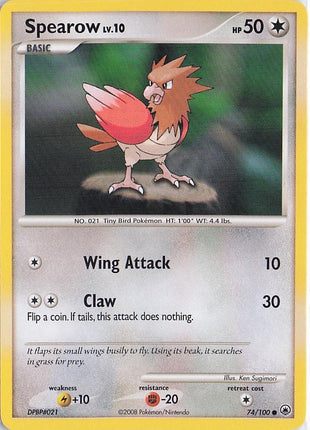 Spearow LV.10 74/100