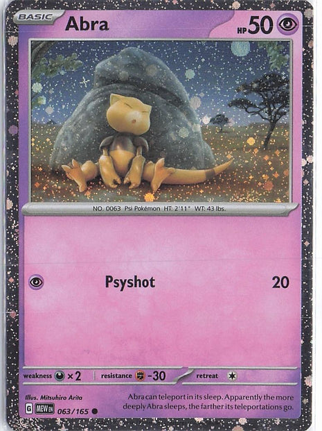 Abra 063/165 (Cosmic Holo)