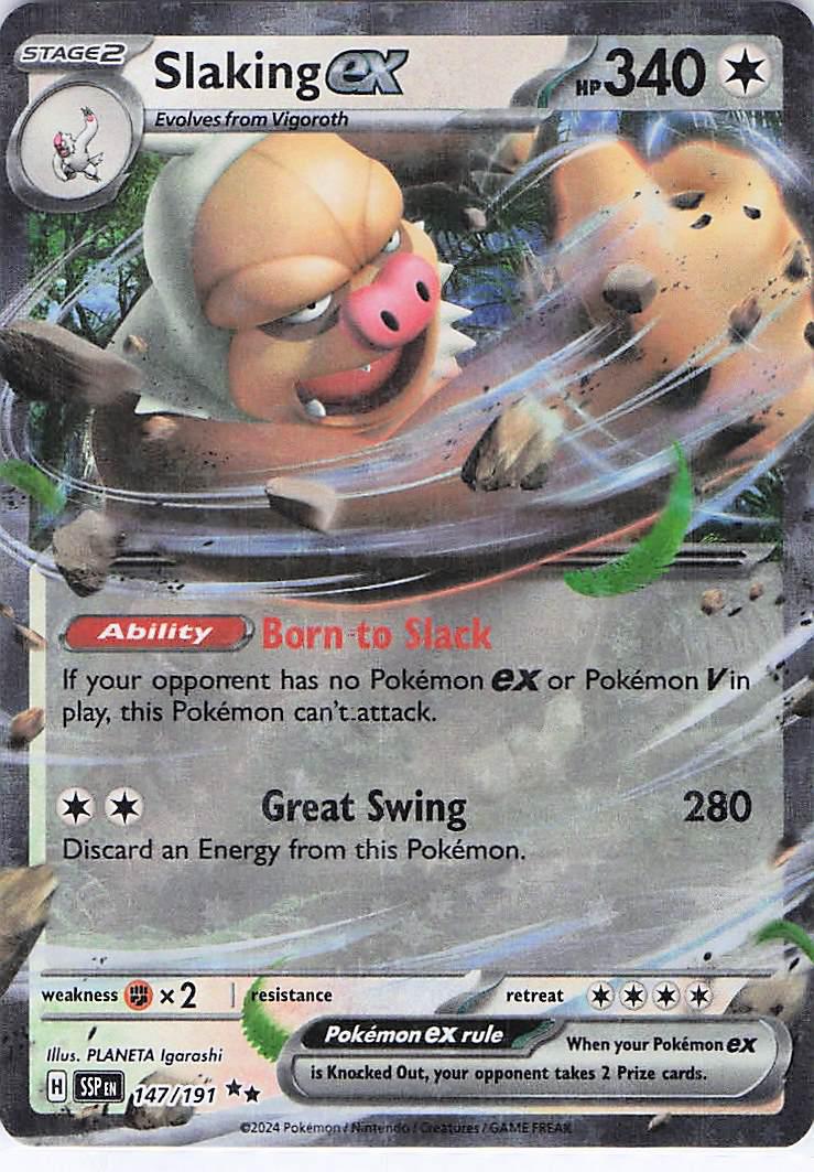 Slaking ex 147/191