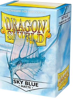 Dragon Shield - Matte Sky Blue Sleeves (100)