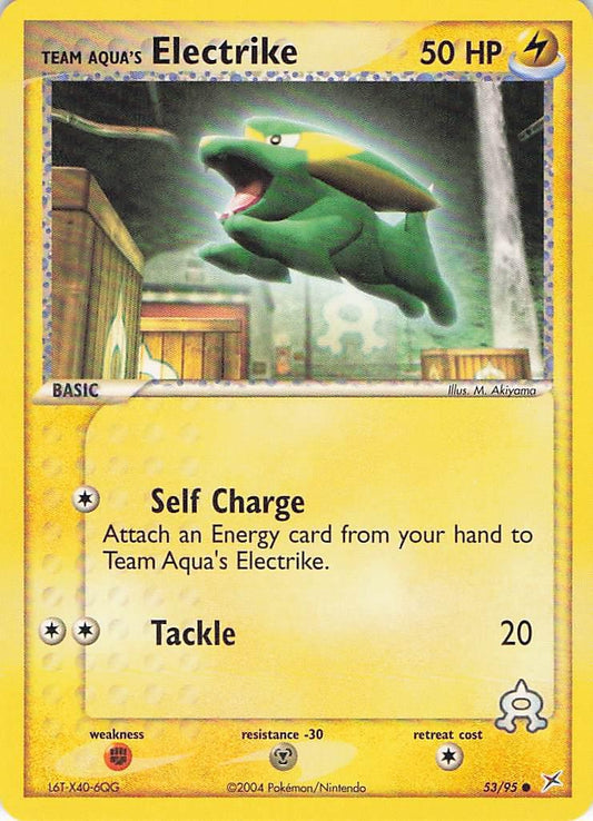 Team Aqua's Electrike 53/95