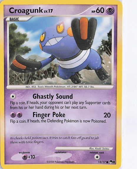 Croagunk LV.17 13/17