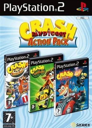 Crash Bandicoot Action Pack: CTR, Twinsanity and Nitro Kart (PS2) - Preowned
