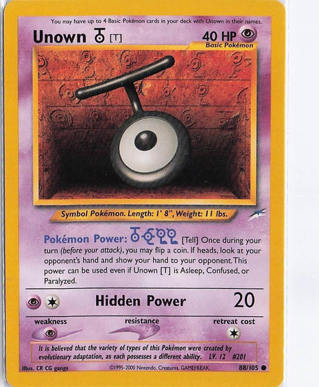 Unown T 88/105