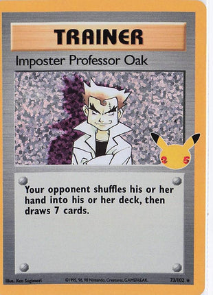 Imposter Professor Oak 73/102 (H)(S)