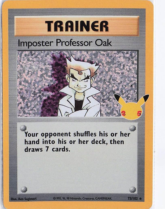 Imposter Professor Oak 73/102 (H)(S)