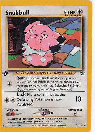 Snubbull 74/111 (1st)