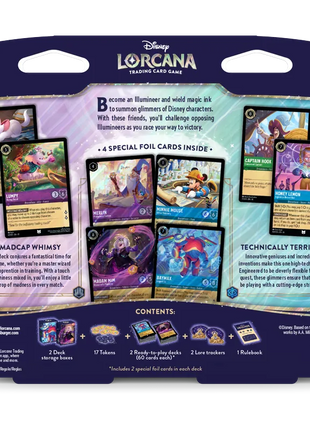 Lorcana - Hyperia City: Technically Terrific & Madcap Whimsy 2-Player Starter Set