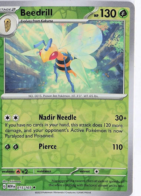 Beedrill 015/165 (RH)