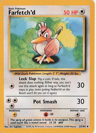 Farfetch’d 27/102