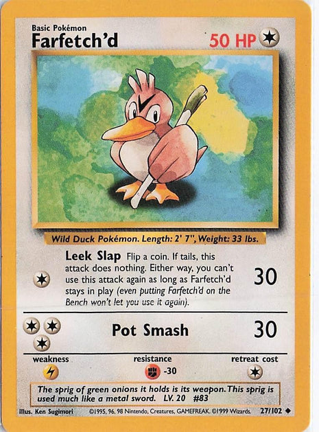 Farfetch’d 27/102