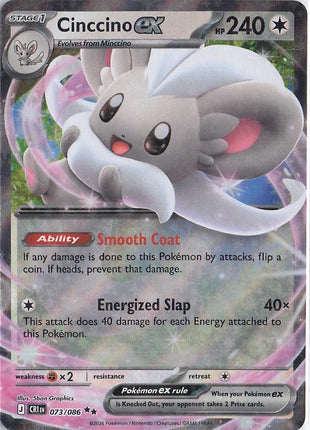 Cinccino ex 073/086