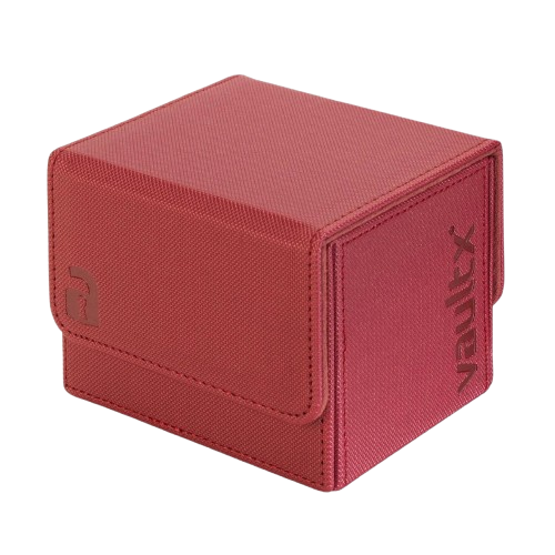 Vault X - Metallic Red 100+ Sideloading Deck Box