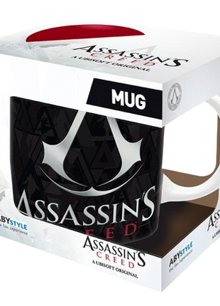 Assassins Creed - Black & Red Crest Mug
