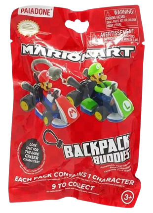 Super Mario - Mario Kart Backpack Buddies Mystery Bag