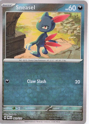 Sneasel 061/131 (Masterball)