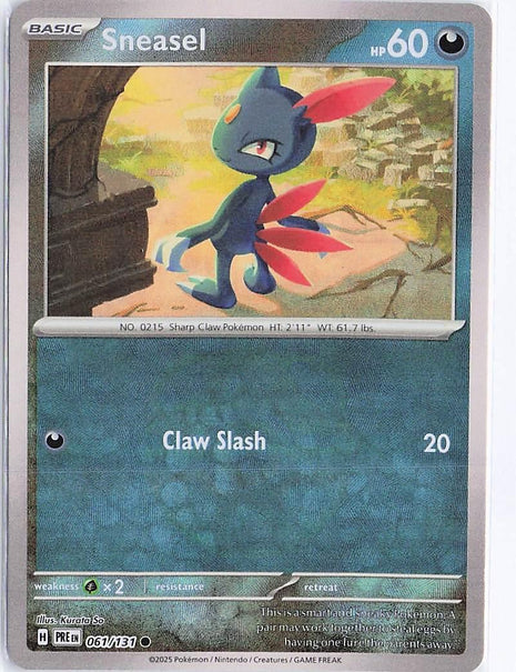 Sneasel 061/131 (Masterball)