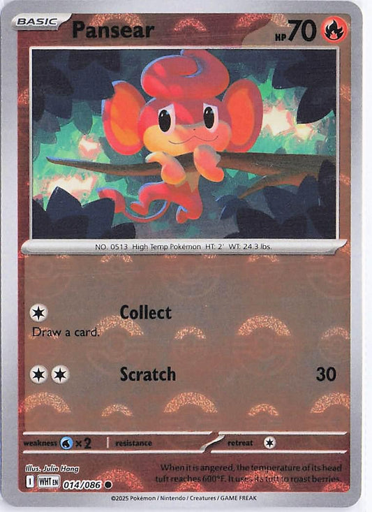 Pansear 014/086 (Pokeball)