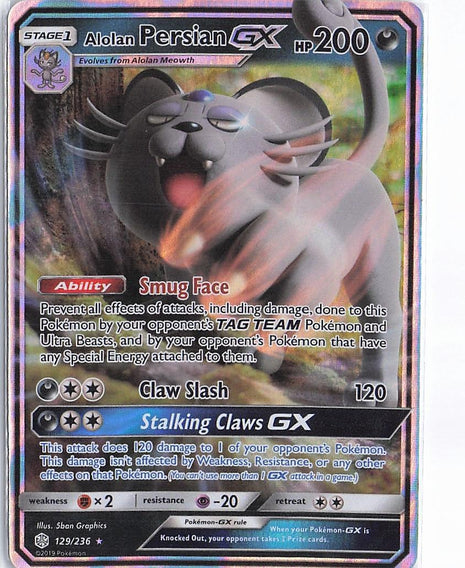 Alolan Persian GX 129/236