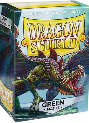 Dragon Shield - Matte Green Sleeves (100)