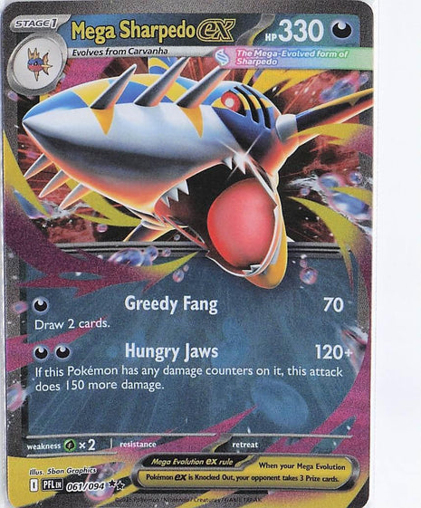 Mega Sharpedo ex 061/094