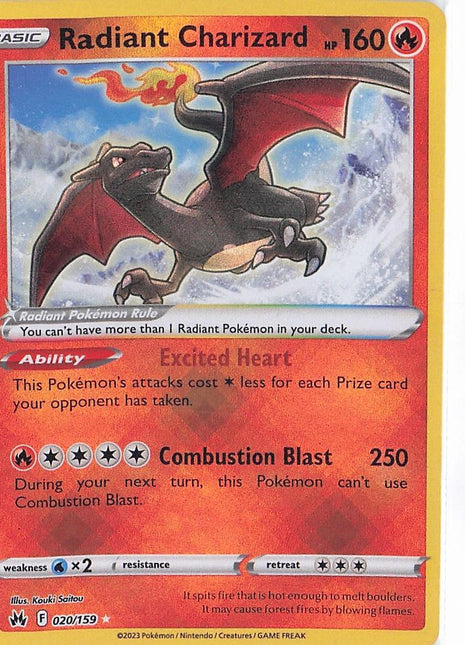 Radiant Charizard 020/159