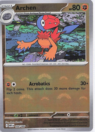Archen 050/086 (Pokeball)