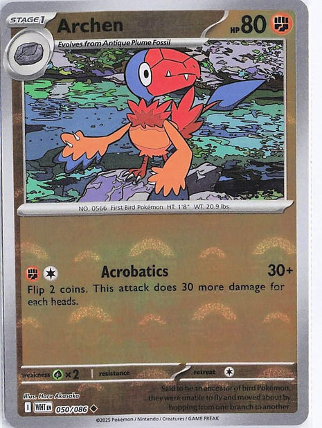 Archen 050/086 (Pokeball)