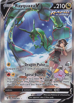 Rayquaza V 194/203