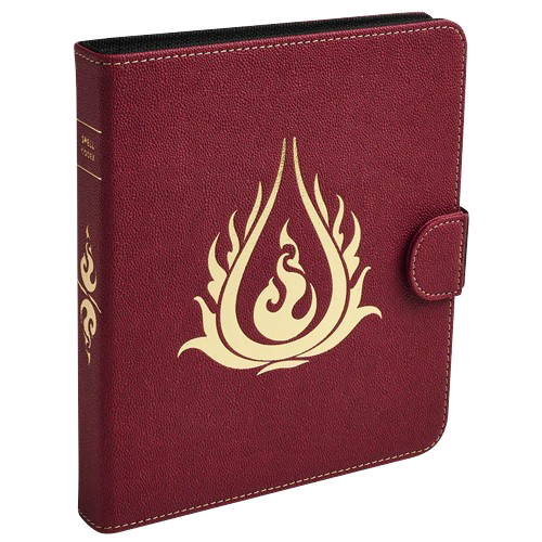 Dragon Shield - Blood Red Spell Codex